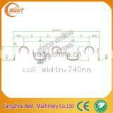 Hot Selling 2 Wave and 3 Wave Highway Guardrail Roll Forming Machine thumbnail-3