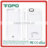 4200mAH Mobile Phone External Battery Backup Charger Case Pack Power Bank for IPhone 6 6s Plus thumbnail-4