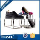 Luxury Glossy Metal Polishing Shop Window Display Frames