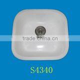 Artificial Stone Kitchen Sinks Single Bowl Undermount