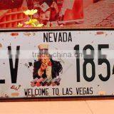 Custom Tin Sign Car License Plate Frame Creative Metal Sign Cover With Number Aluminum License Plate Sheet thumbnail-3