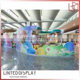 Childen Educational Wooden Furniture Toy Display Cabinet