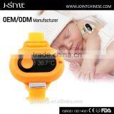 J-Style Digital Flexible Baby Thermometer Bluetooth Armpit Temperature Monitor for Kids
