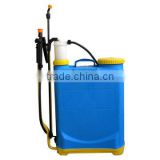 high quality 16L knapsack sprayer for farm use/disinfection/dusting