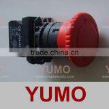 LAY4-ES542 RED NC Turn to Release Push Button Switch thumbnail-1