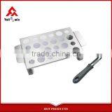 BBQ Grill Topper With Stainless Steel Roasting Chicken Rack thumbnail-6