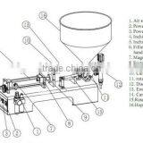 Single Head Pneumatic Paste And Cream Filling Machine 10-300ml Filling Range thumbnail-5