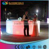 Illuminated Plastic LED Lighting Bar Table/Illuminated LED Cocktail Table thumbnail-1