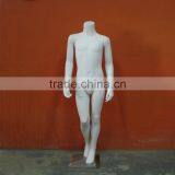 Matt White Headless Child Mannequin 6 Years Old Arms At The Side thumbnail-1