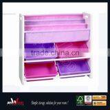 Wooden Storage Boxes With Kids Book Rack thumbnail-1