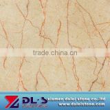 red line cream marble tile