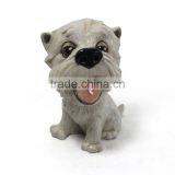 Lovely Resin White Dog Statue thumbnail-5