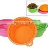 Silicone Collapsible Travel Bowls for Your Pet&silicone Collapsible Bowl for Your Dog thumbnail-4