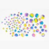 Multi Colors Glitter Pompom Assortment thumbnail-1