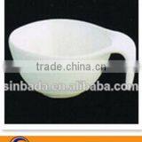 WHITE CERAMIC SOUP BOWL thumbnail-1