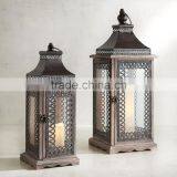 Material Wood Lantern For Decoration | Antique Wooden Lantern thumbnail-1