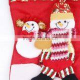 Stocking Gift Bags Christmas Hanging Decorative Ornaments, Santa Claus Cand Bags For Decoration thumbnail-5