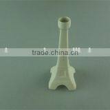 Stock White Mini Eiffel Tower Art Porcelain for Home Decoration thumbnail-2