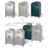 Outdoor Waste Cans Cantainer for Hotel Garden Park Hospital Airport School thumbnail-1