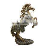 home decorative resin horse figurine