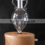 Elegant Wooden and Glass LED Aroma Diffuser Nebulization Essential Oil Diffuser thumbnail-1