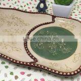 Daily Use Hand-painted Stocked Porcelain Dinner Plates High Quality Porcelain Plate thumbnail-2