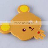 Cartoon Bear Shaped Printed Plastic Sliding Cover Mirror thumbnail-2