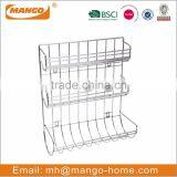 Chrome Plating Metal Wire Wall Mounted Bathroom Shelf thumbnail-1