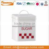 Square Metal Coffee Canister thumbnail-3