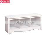 New 3 Cube Storage Organizer Home Furniture Shoes Rack Wooden Shoe Storage Bench thumbnail-2