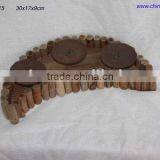 Wooden Candle Holder thumbnail-1