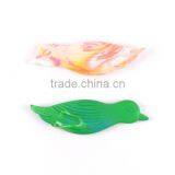 New Design Tie-dyed Bird Shaped 2 Color Crayon, 2 pk Multi-colored Bird Wax Crayon, Novelty Mix Color Bird Shaped Crayon Set thumbnail-2