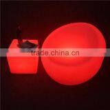 Nightclub LED Furniture Illuminated LED Big Single Sofa Chair With Rechargeable Battery thumbnail-3