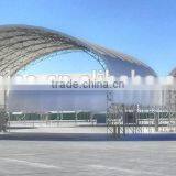 Fabric Storage Building Structure , Trussed warehouse tent , Aircraft Hangar