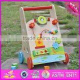 2016 New Design Push Along Activity Center Toy Wooden Toddler Walker W16E061 thumbnail-5