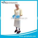 One Time Use Disposable Degradable Plastic LDPE Aprons