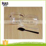 PS Plastic Colorful Ice Cream Mini Disposal Dessert Spoon thumbnail-3