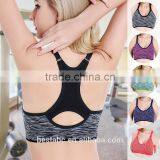 Breathable Sport Bra Women Nylon/Polyester/Spandex Material Cheap Wholesale Sports Bra thumbnail-3