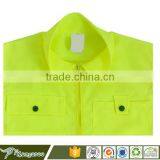 High Visibility Fluorescent Yellow Polyester Tank Top thumbnail-6