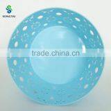 2016 New Plastic pp Circular Fruit Tray With Sunflower thumbnail-4