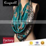Custom Chinese Supplier' Digital Printing Silk Satin Lady Scarf Square Scarf thumbnail-5