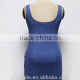 Denim Jeans Dress for Women Casual Dress Jeans ,blue Suspender Skirt Jeans Dress thumbnail-6