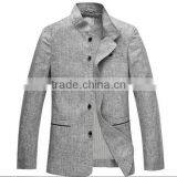 Newest Style Men Suit for Business ,standing Collar Men Suit thumbnail-1