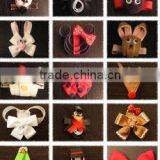 2014 Factory Manufacture Colorful Ribbon Flowers Making