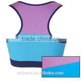 GZY Breathable Fabric Zipper Quakeproof Sports Bra thumbnail-3