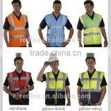 High Visibility Reflective Safety Vest With Custom Logo in Stocks