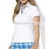 Women Polo Shirt, Short Sleeve, 65%polyester , 35%cotton, Pique Fabric thumbnail-4