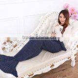 Wholesale Crochet Animal Adult TV Mermaid Tail Blanket thumbnail-3