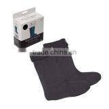 Majored in Fashion Black Useful Boot Socks Producer thumbnail-3