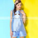 2015 HOYUGO Saree Blouse Hand Designs, Net Sarees With Net Blouse Designs. thumbnail-4